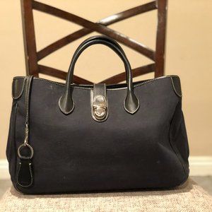 Authentic Dooney & Bourkey black handbag